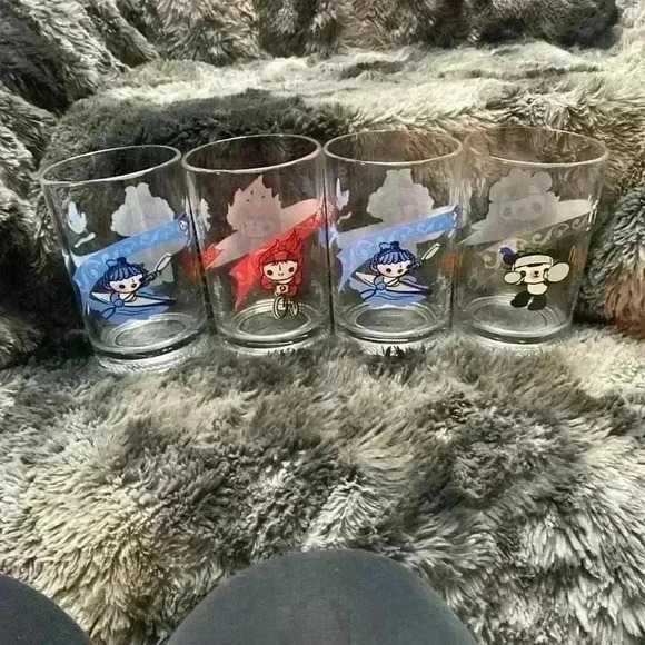Set of 4 McDonald’s 2008 Beijing  Olympics glasses - Picture 4 of 11